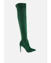 Macys green boots clearance