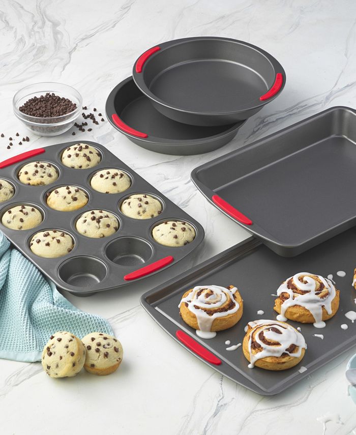 Good Cook Mega grip 5 Piece Nonstick Steel Bakeware Set with Cookie