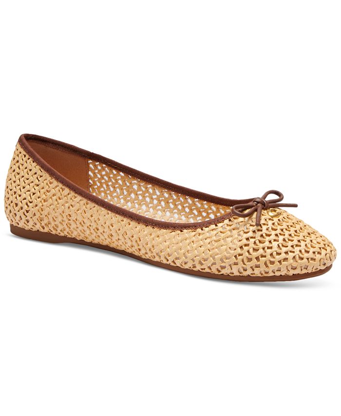 Women s Abigail C Raffia Ballet Flats