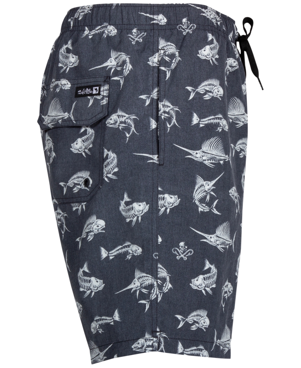 Salt Life Men's Fish N' Bones Board Shorts
