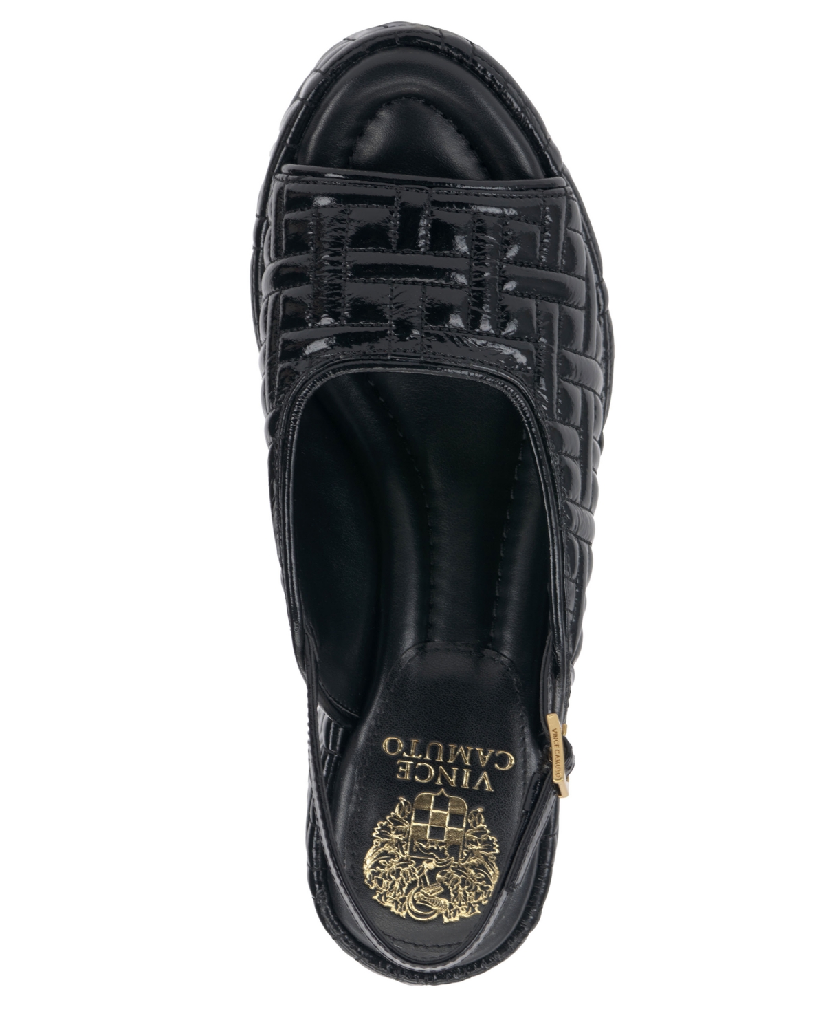 Vince Camuto Women's Elana Quilted Platform Wedge Sandals