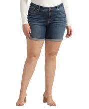 D top jean shorts