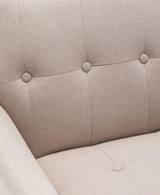 30" Polyester Andy Mid Century Modern Accent Lounge Armchair