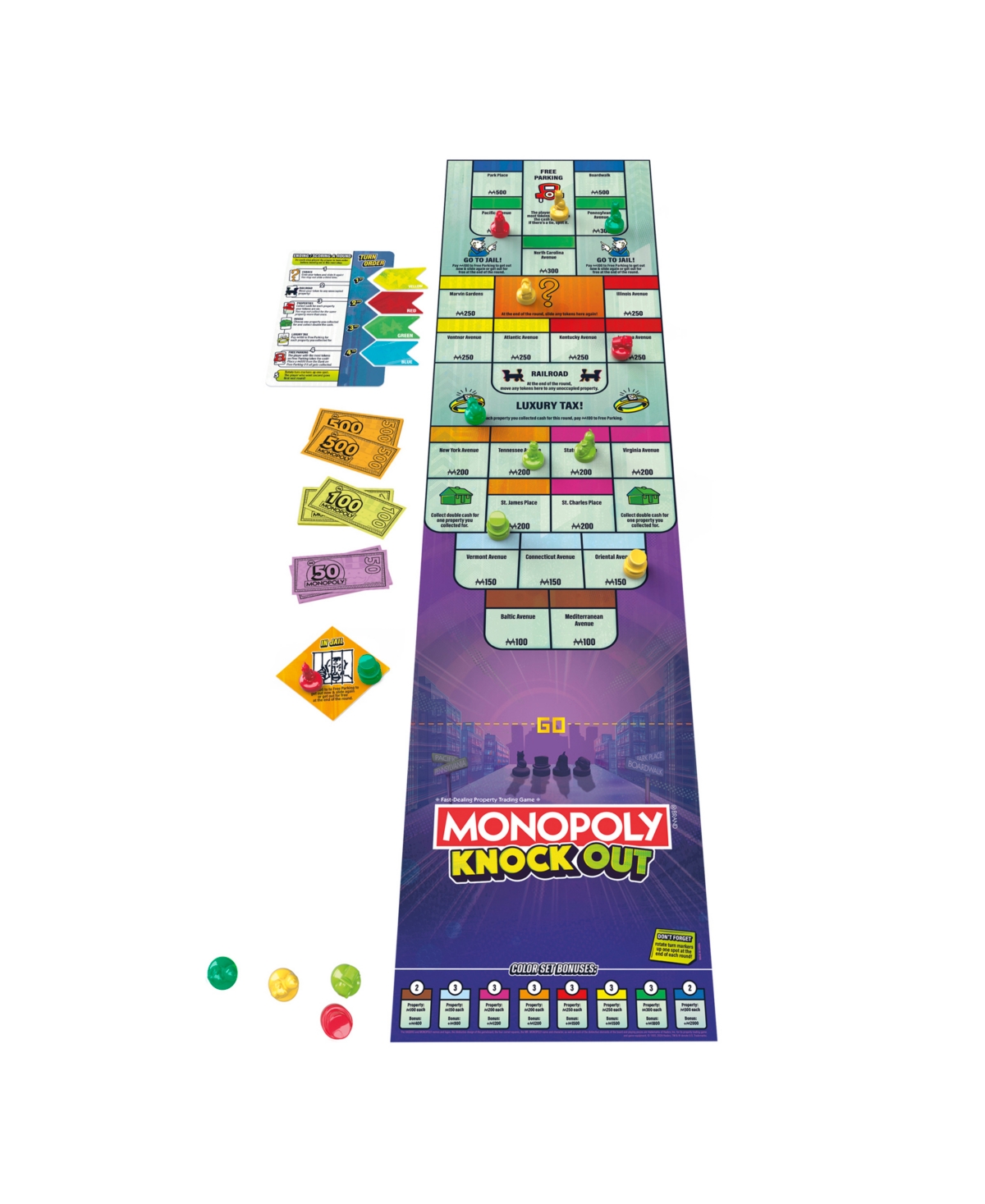 Monopoly Knockout Board Game In No Color