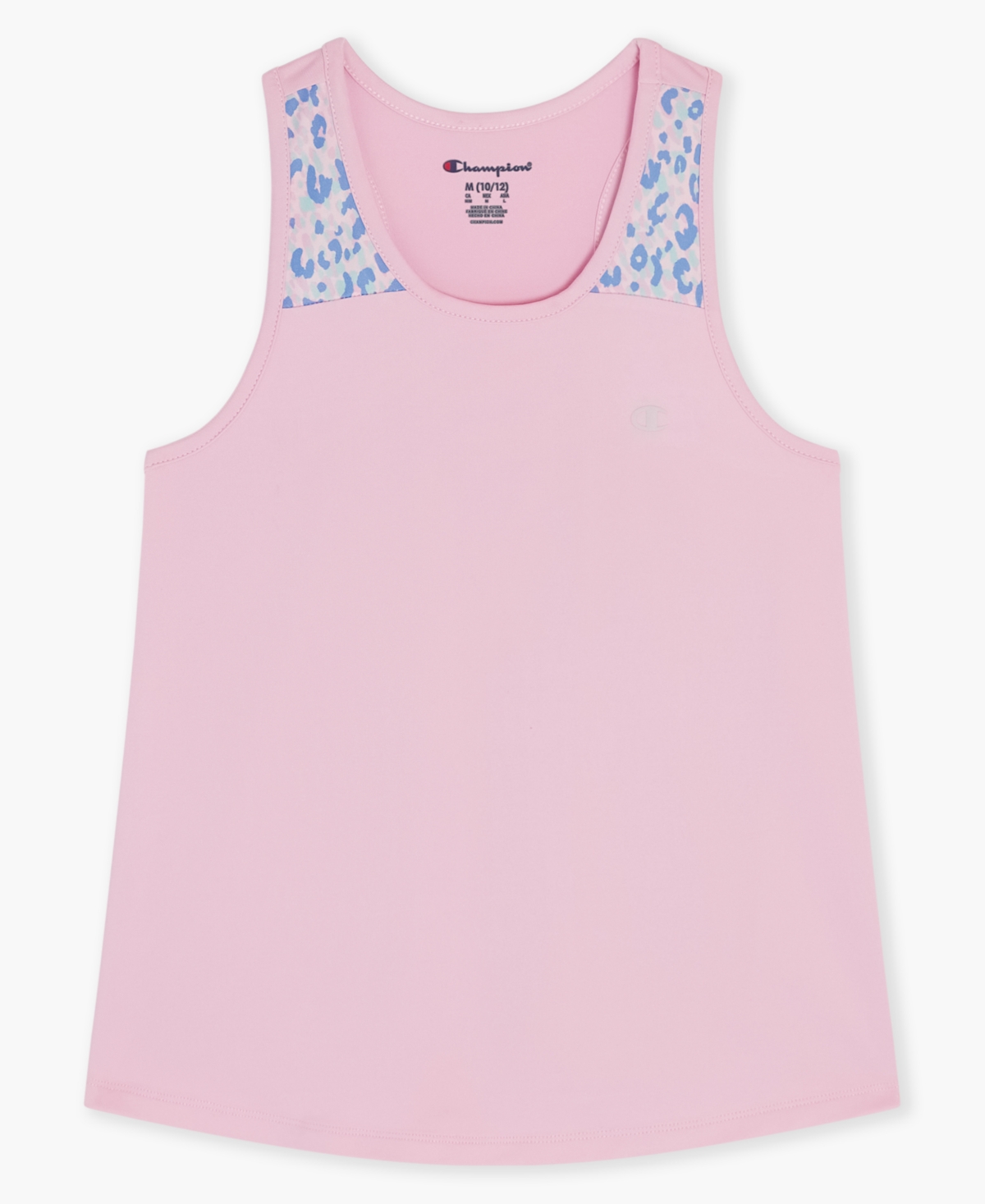 Shop Champion Big Girls Active Tank Comfort T-shirt In Light Pink