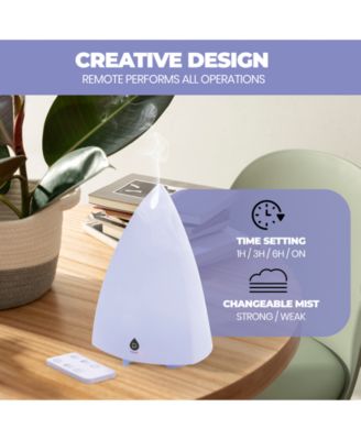 Ultimate Aromatherapy Experience: Essential Oil Diffuser & 6-Pack Aromatherapy Oils with Remote Control