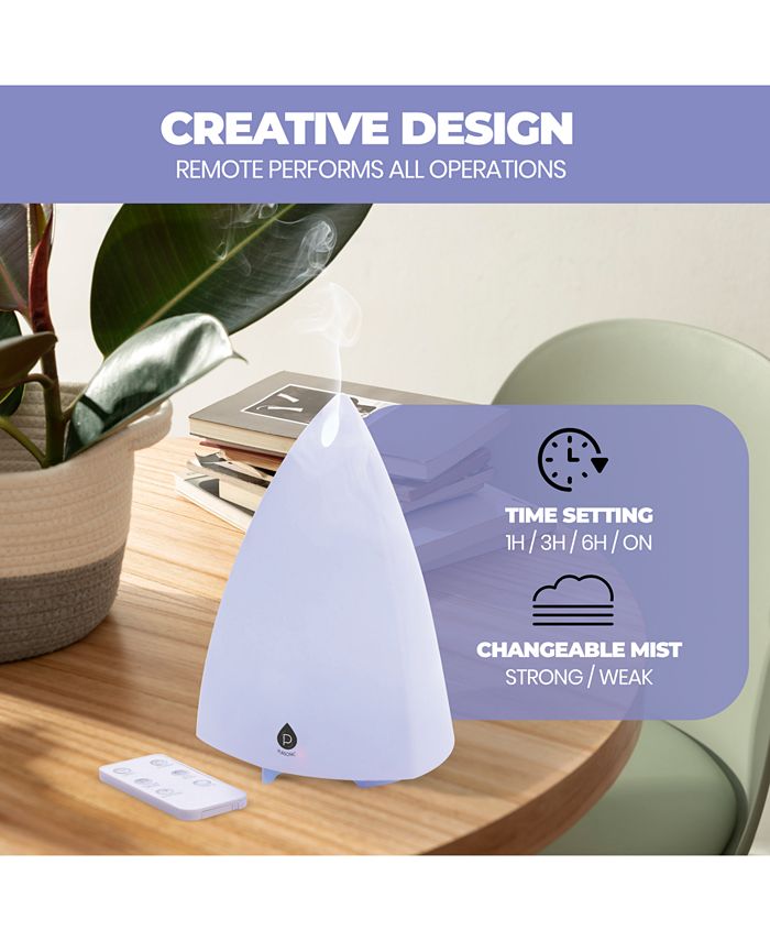 PURSONIC Ultimate Aromatherapy Experience Essential Oil Diffuser & 6