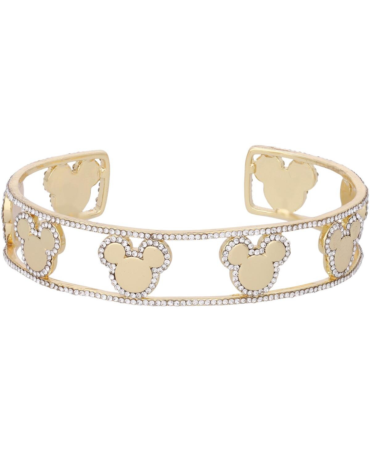 Women's Baublebar Mickey Disney Cuff Bracelet - Gold-Tone