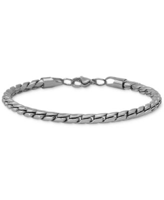 STEELTIME - Men's 18K Gold Plated Fancy Link Bracelet