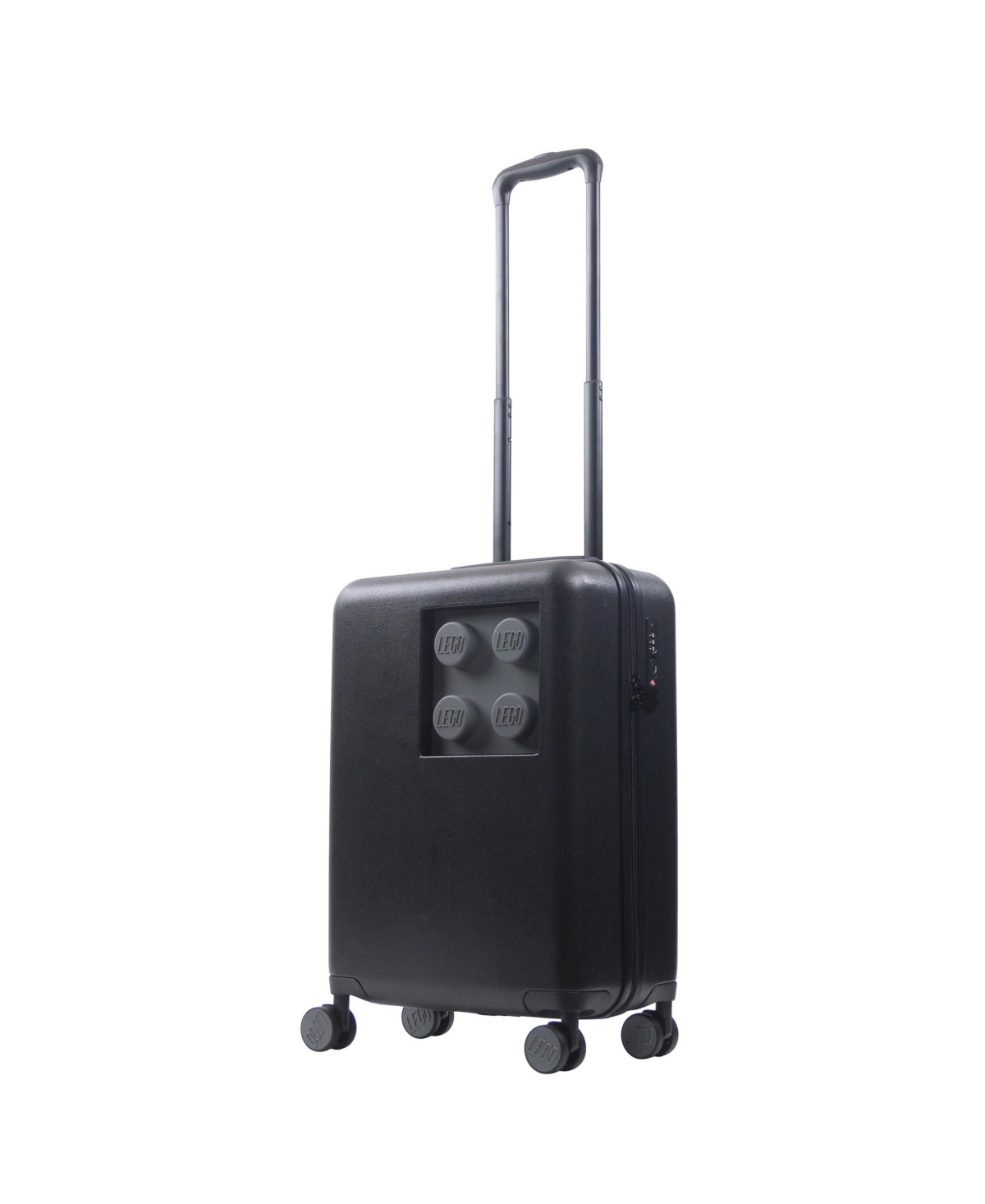 Shop Ful Lego Signature Brick 2x2 Trolley 21" Carry-on Luggage In Black,gray