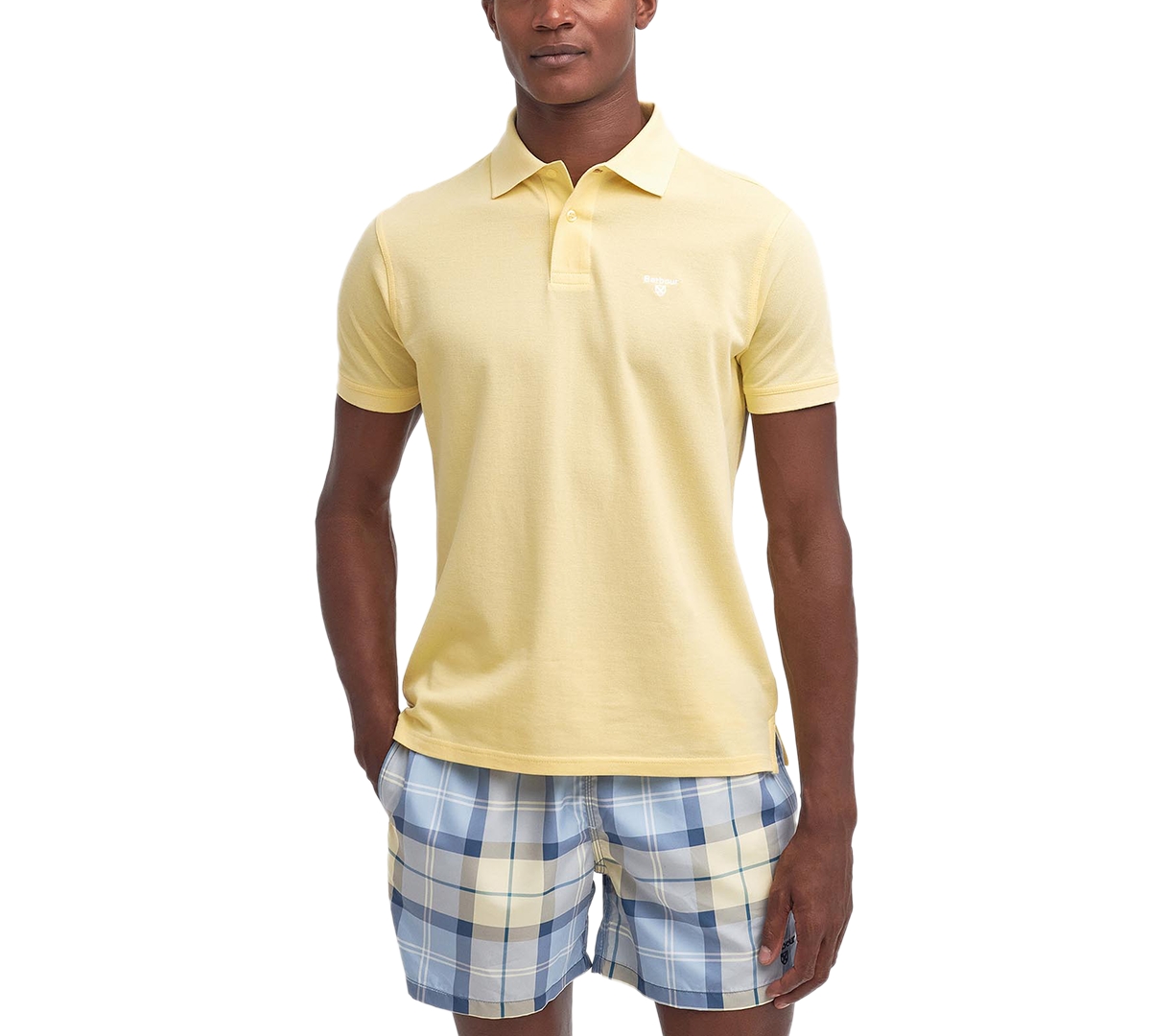 Shop Barbour Men's Lightweight Sports Polo In Heritage L