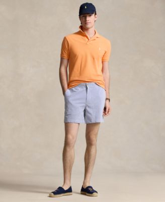 Men's 6-Inch Polo Prepster Seersucker Shorts