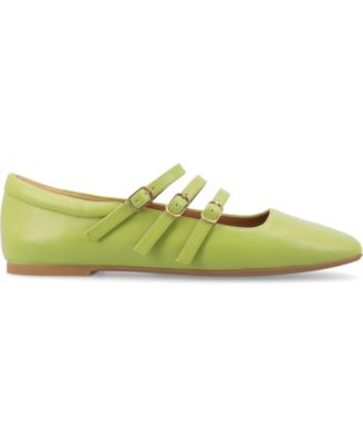Women's Darlin Multi Strap Mary Jane Square Toe Flats