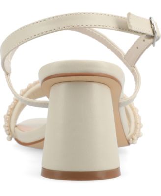 Women's Lornnah Beaded Strap Heeled Sandals