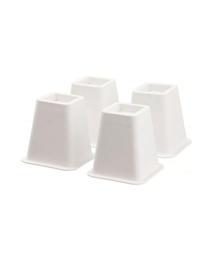 Homeitusa 5 to 6 inch Bed Frame Risers for Elevation & Under-Bed ...