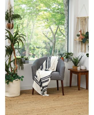 Morgan Onyx Throw Blanket, 50" x 60"