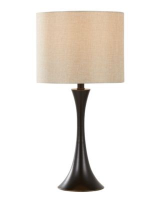 Lenuxe 24.25" Metal Table Lamp - Set of 2