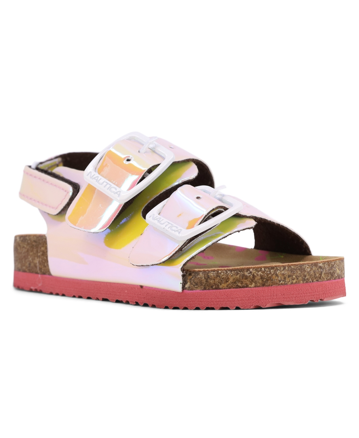 Shop Nautica Toddler And Little Girls Grant Casual Sandals In Pink