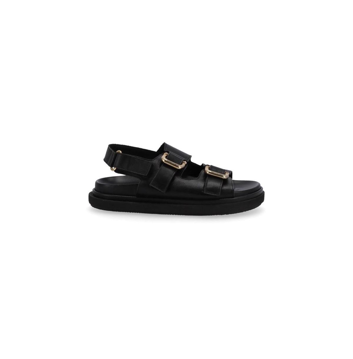 Women's Harper Leather Sandals - Suede khaki