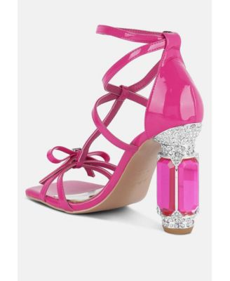Affluence Jeweled High Heel Sandals