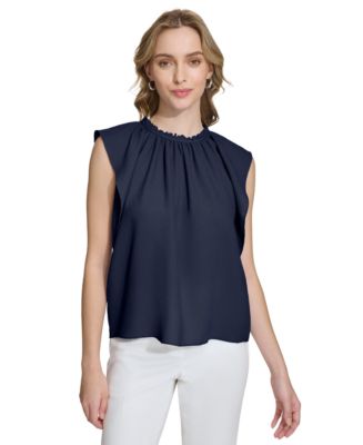 macy's calvin klein womens tops