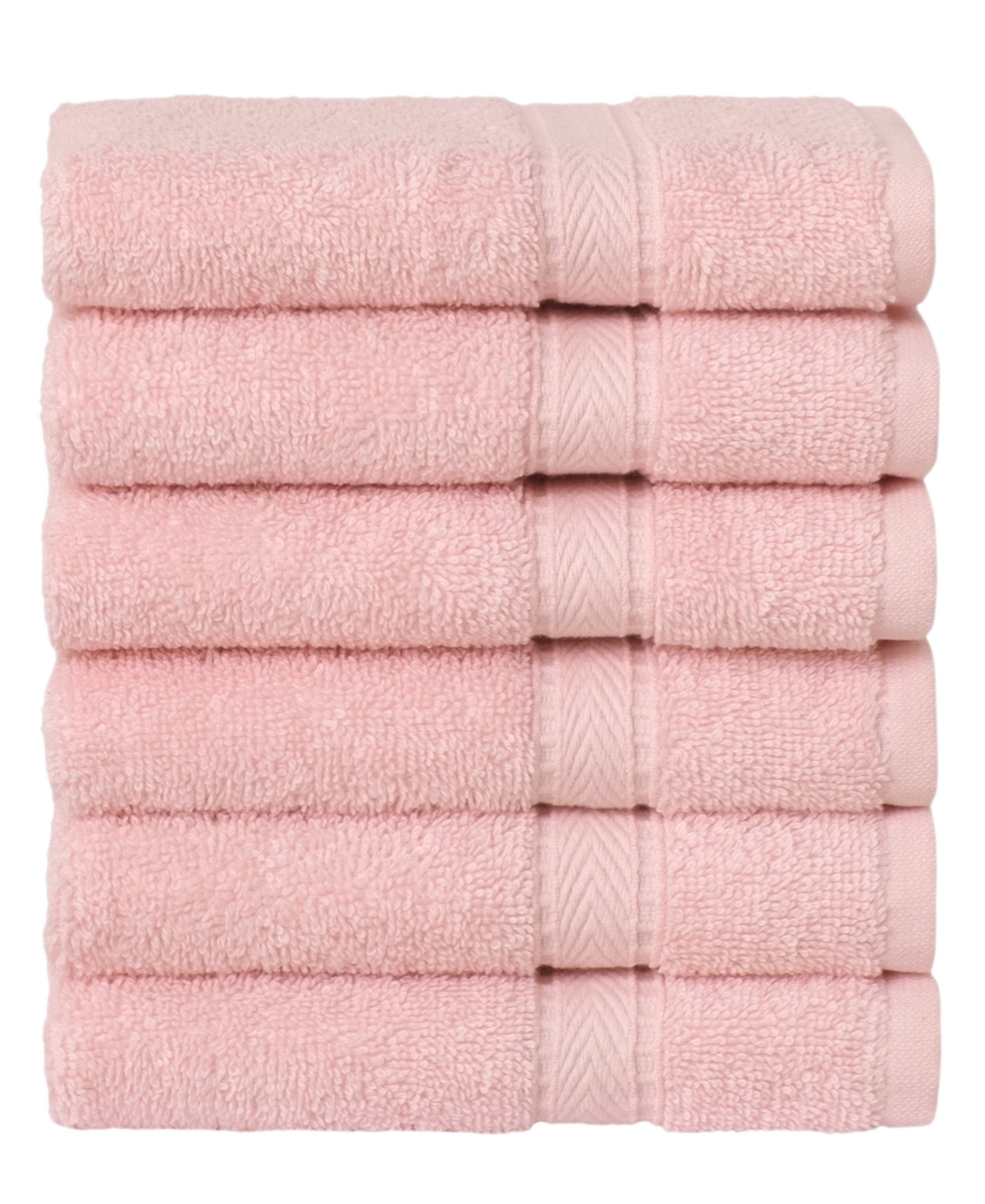 Linum Home Sinemis 6-pc. Terry Washcloth Set In Pink