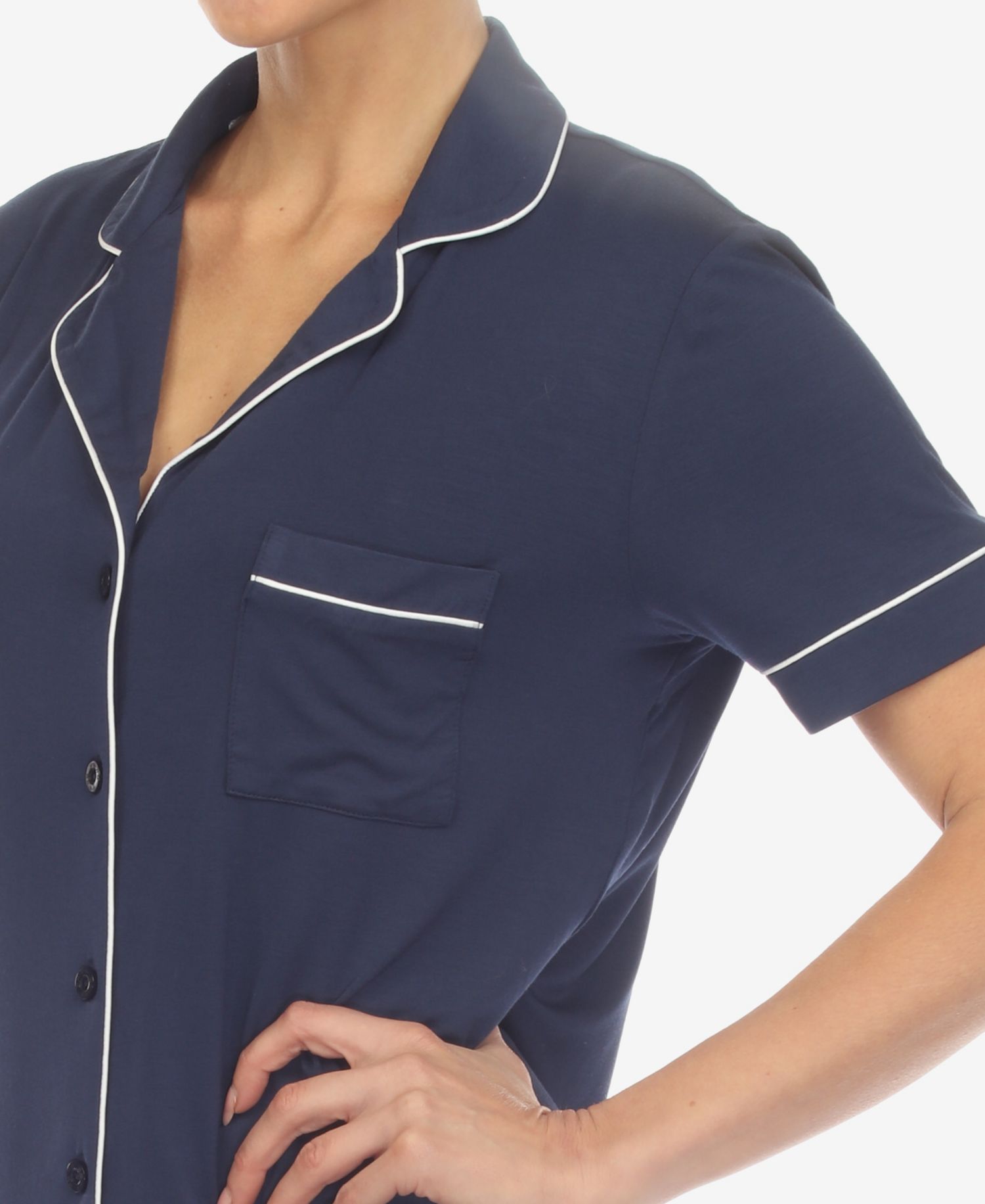 Women's 2-Piece Short Sleeve Pajama Set