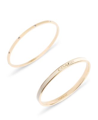 Faux Stone Signature Duo Bangle Boxed Set