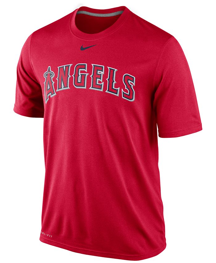 Nike Men's Los Angeles Angels of Anaheim Legend T-Shirt - Macy's