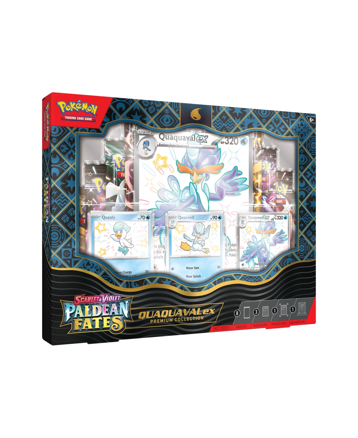 Shop Pokémon 2024 Sv4.5 Paldean Fates Ex Premium Collection Box In No Color