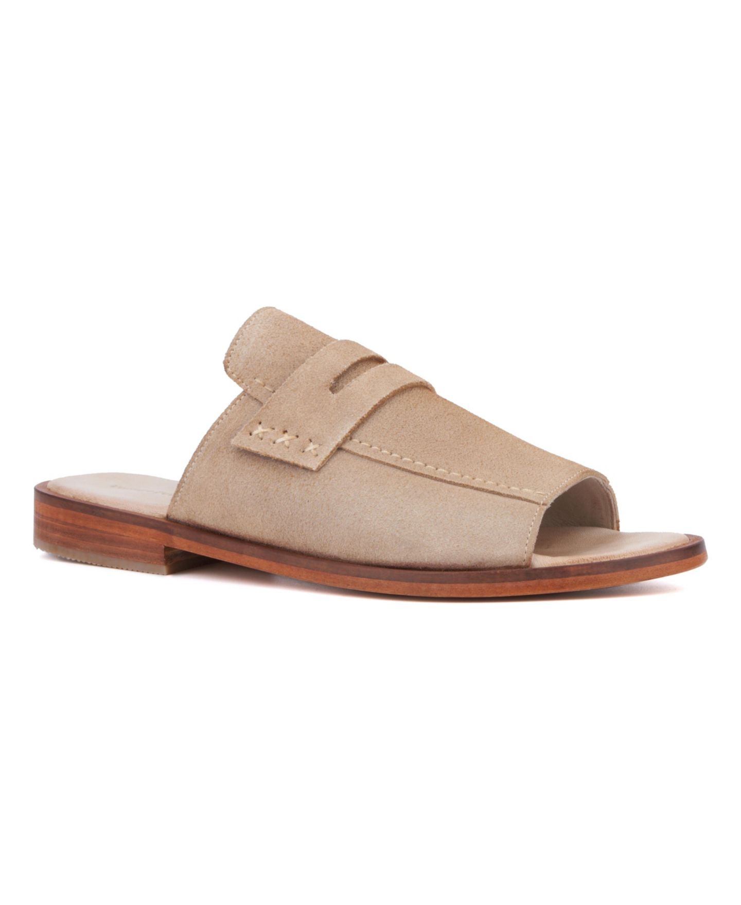Женские сандалии Vintage Foundry Co Tracey Flat Sandal, цвет: Слоновая кость — фото 1