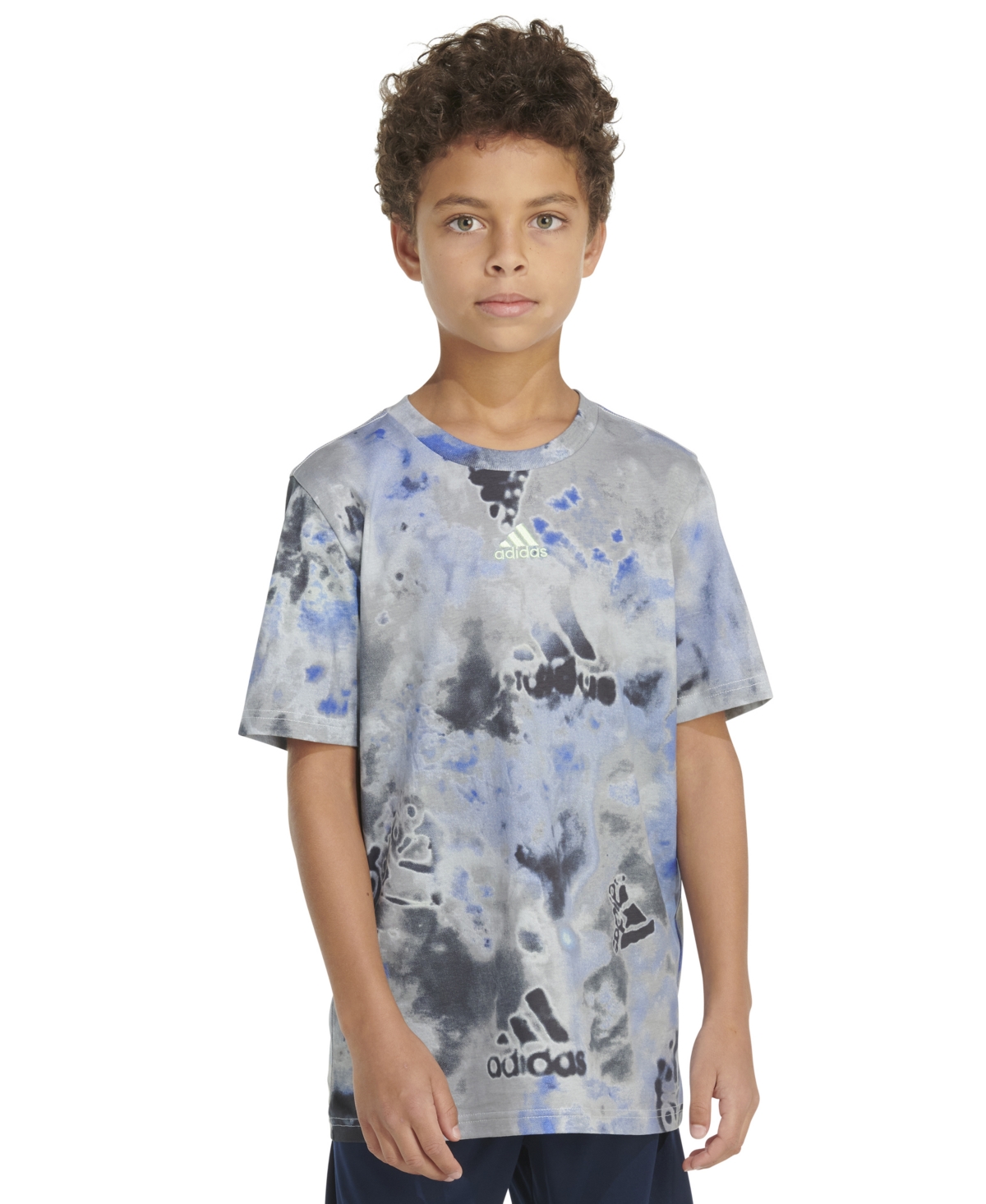 Shop Adidas Originals Big Boys Short Sleeve Aeroready Soccer T-shirt In Grey