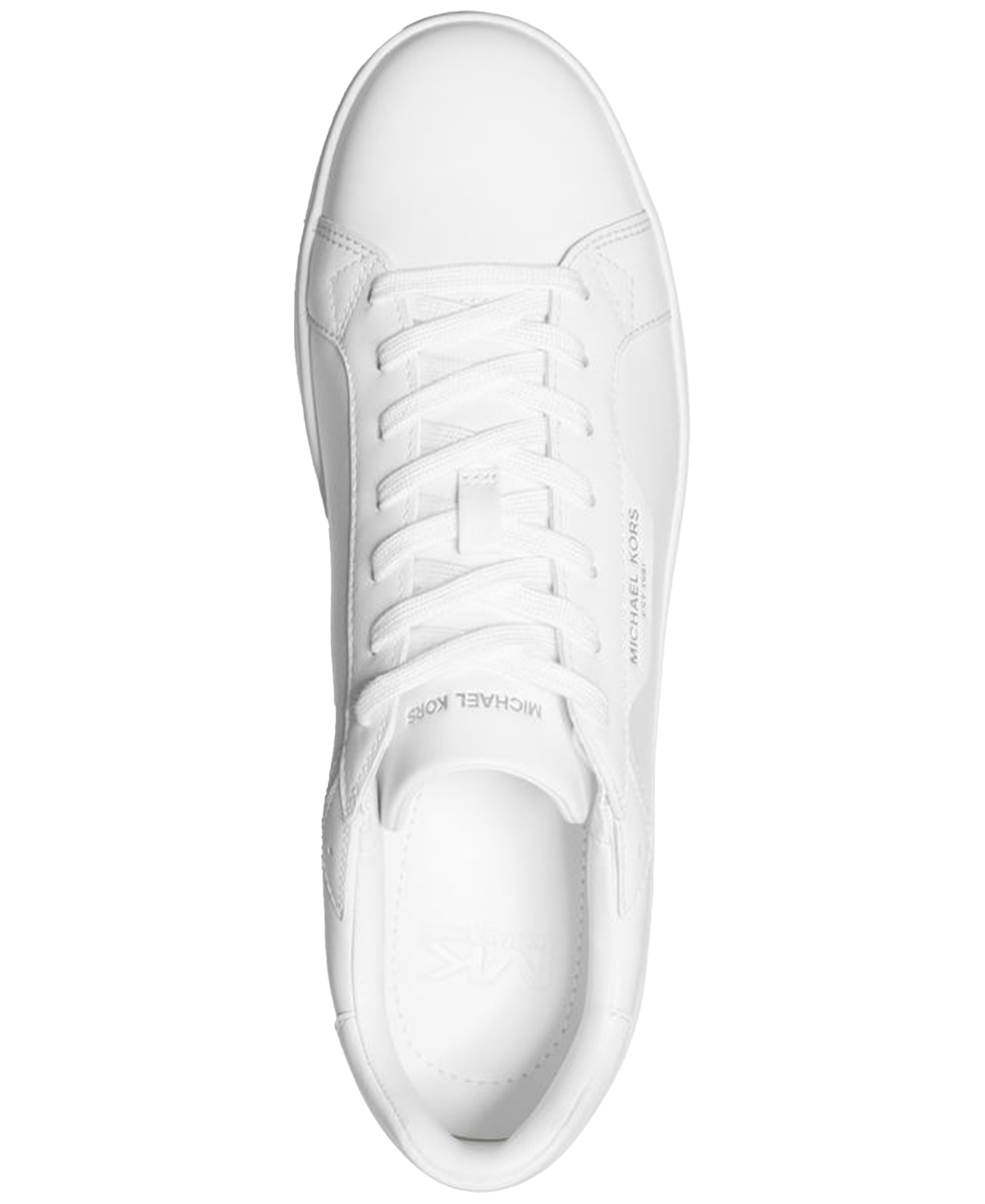 Shop Michael Kors Men's Keating Lace-up Sneaker In Optic White