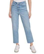 Calvin Klein Jeans Camo Blue Wash Skinny Jeggings, $98, Macy's