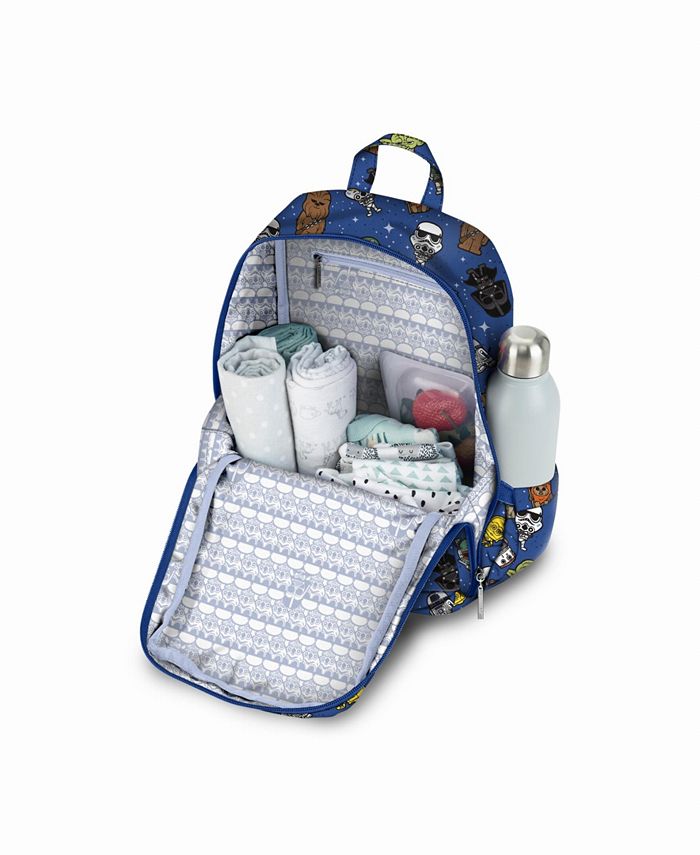 JuJuBe Minibe Mini Zaino Sakura Al Crepuscolo, 22,9x30,5x12,7 Cm, Lavabile, Con Tasche Isolate - 4
