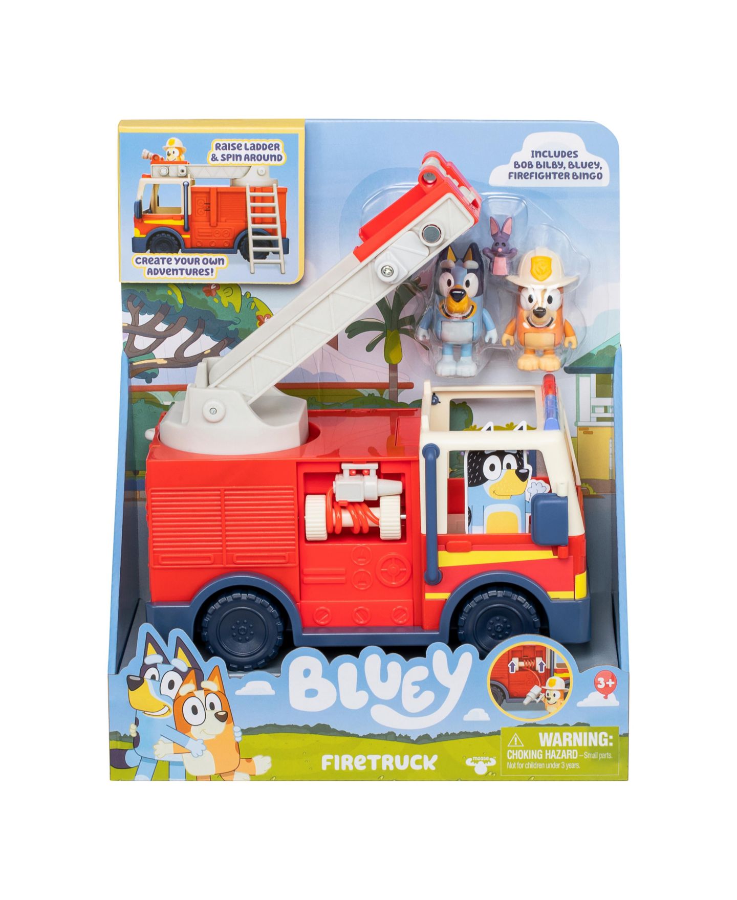 Детские фигурки Bluey Fire Truck — фото 1