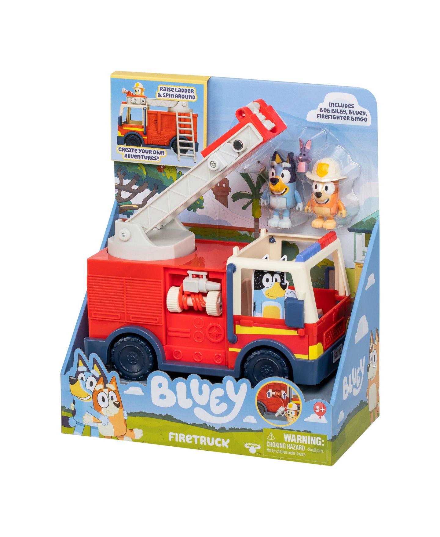 Детские фигурки Bluey Fire Truck — фото 3