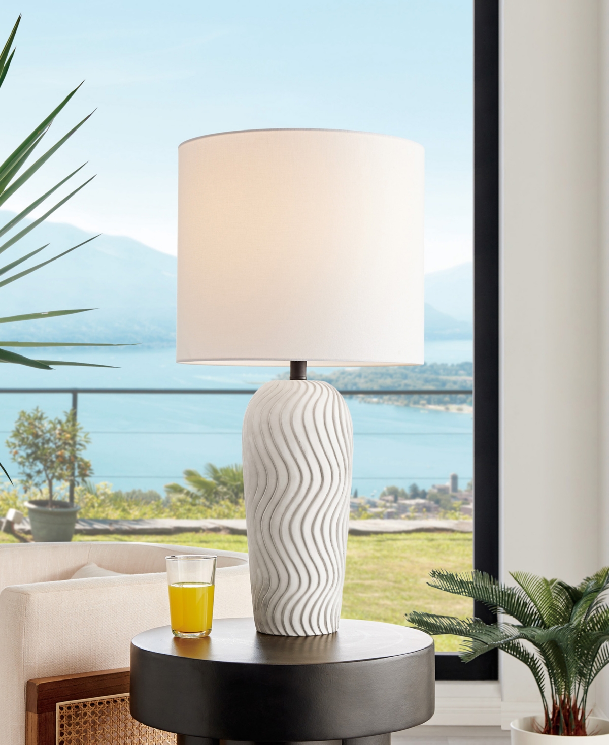 Shop Lite Source Outdoor Cordless Tyrion Table Lamp In Gray