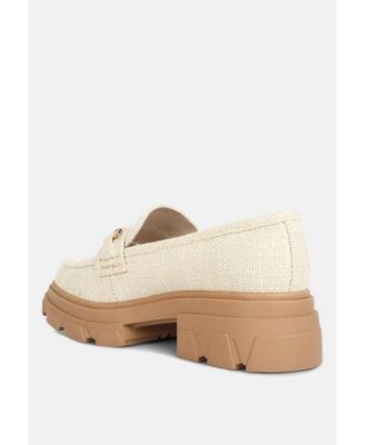 jaxtyn chunky platform heel loafers