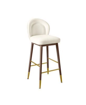 1 Pc. Velvet Barstool