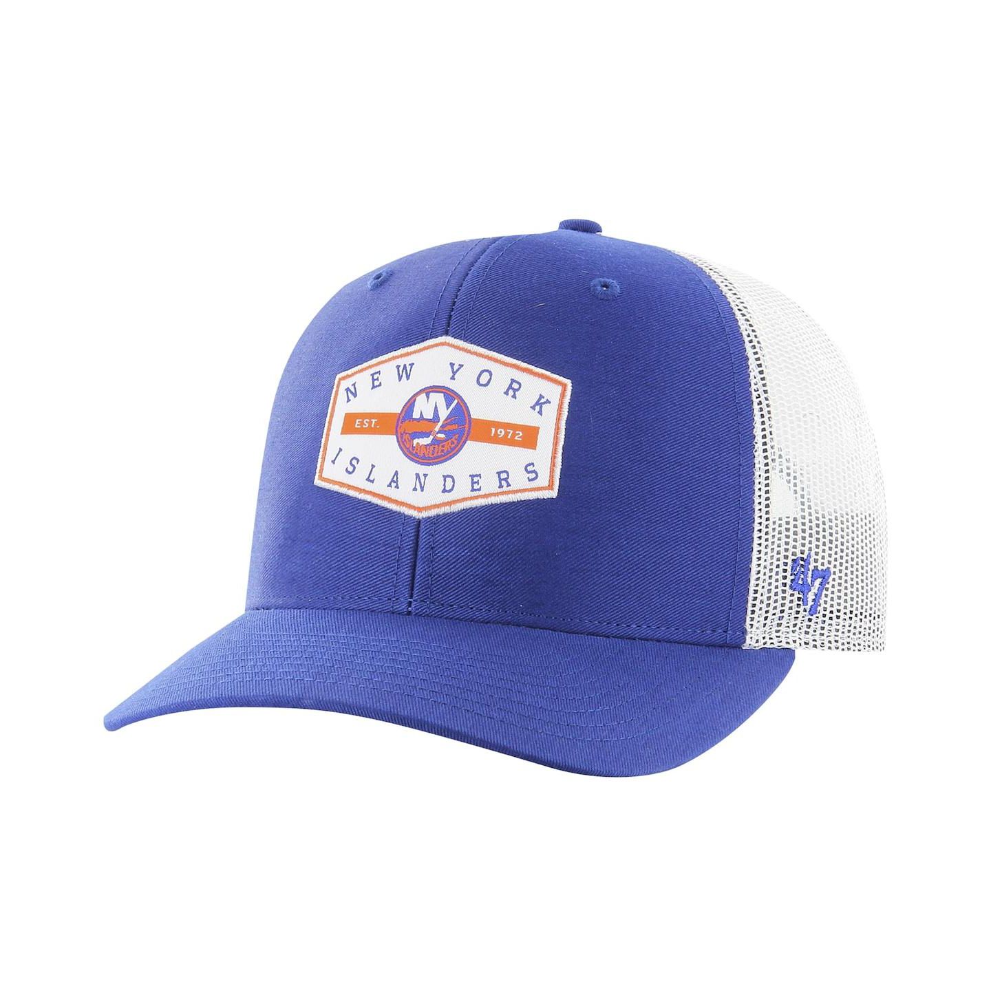Мужская кепка '47 Brand Royal New York Islanders Convoy Trucker Adjustable Hat — фото 1
