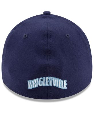 Men's Navy, Light Blue Chicago Cubs 2021 City Connect 39THIRTY Flex Hat