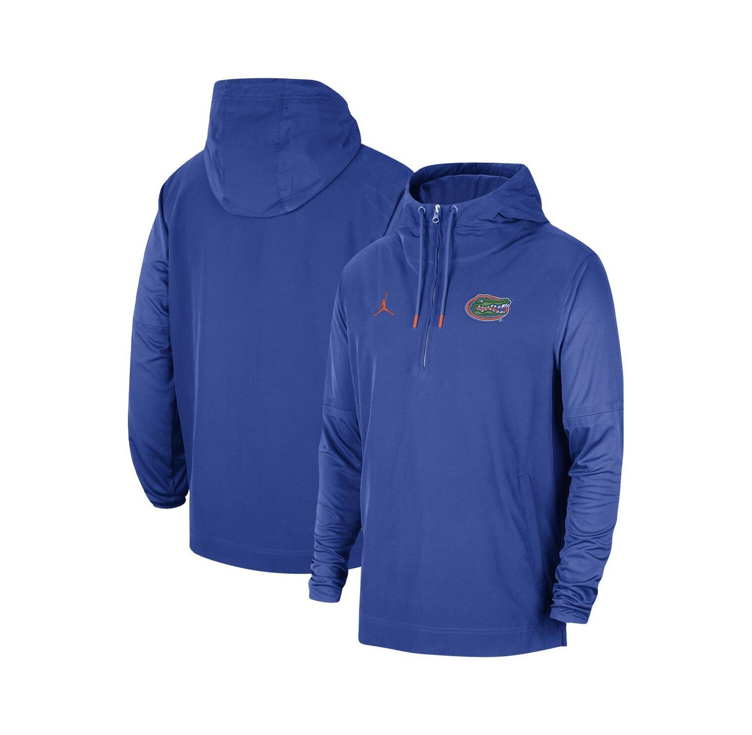 Men's Royal Florida Gators Player Half-Zip Jacket