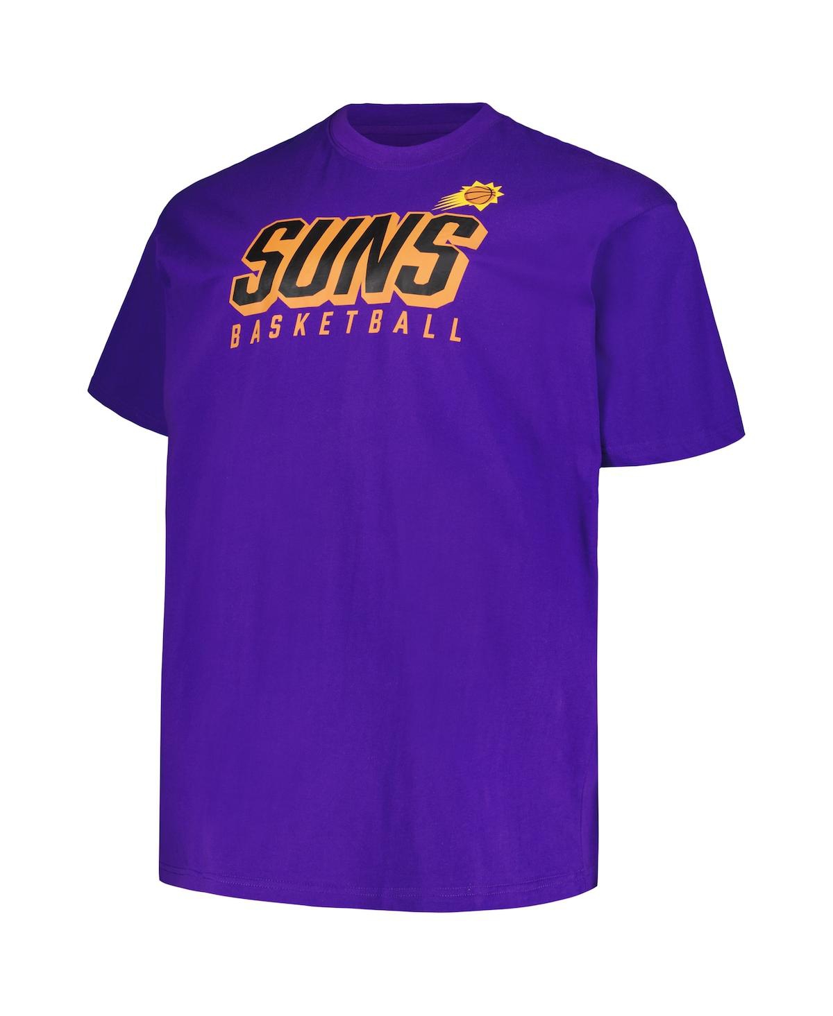 Men's Fanatics Orange Phoenix Suns Big and Tall Short Sleeve and Long Sleeve T-shirt Set - Orange