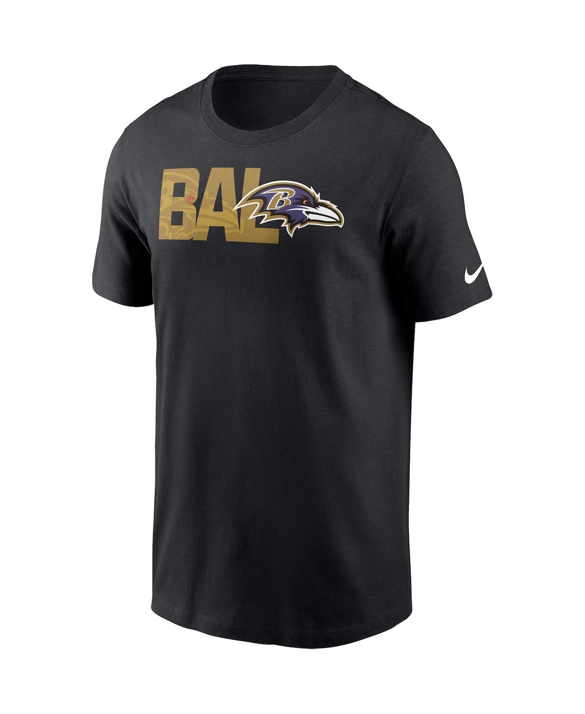Men's NikeBaltimore Ravens Local Essential T-shirt - Black