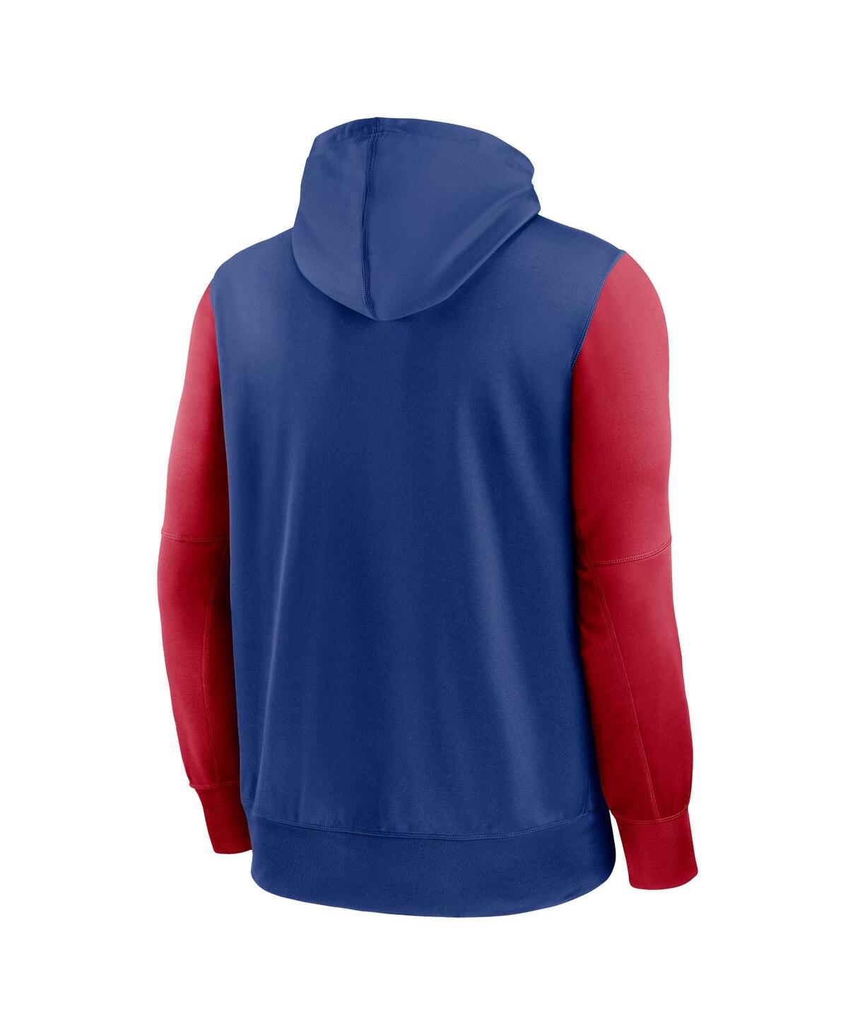 Men's NikeNew York Giants Performance Full-Zip Hoodie - Royal