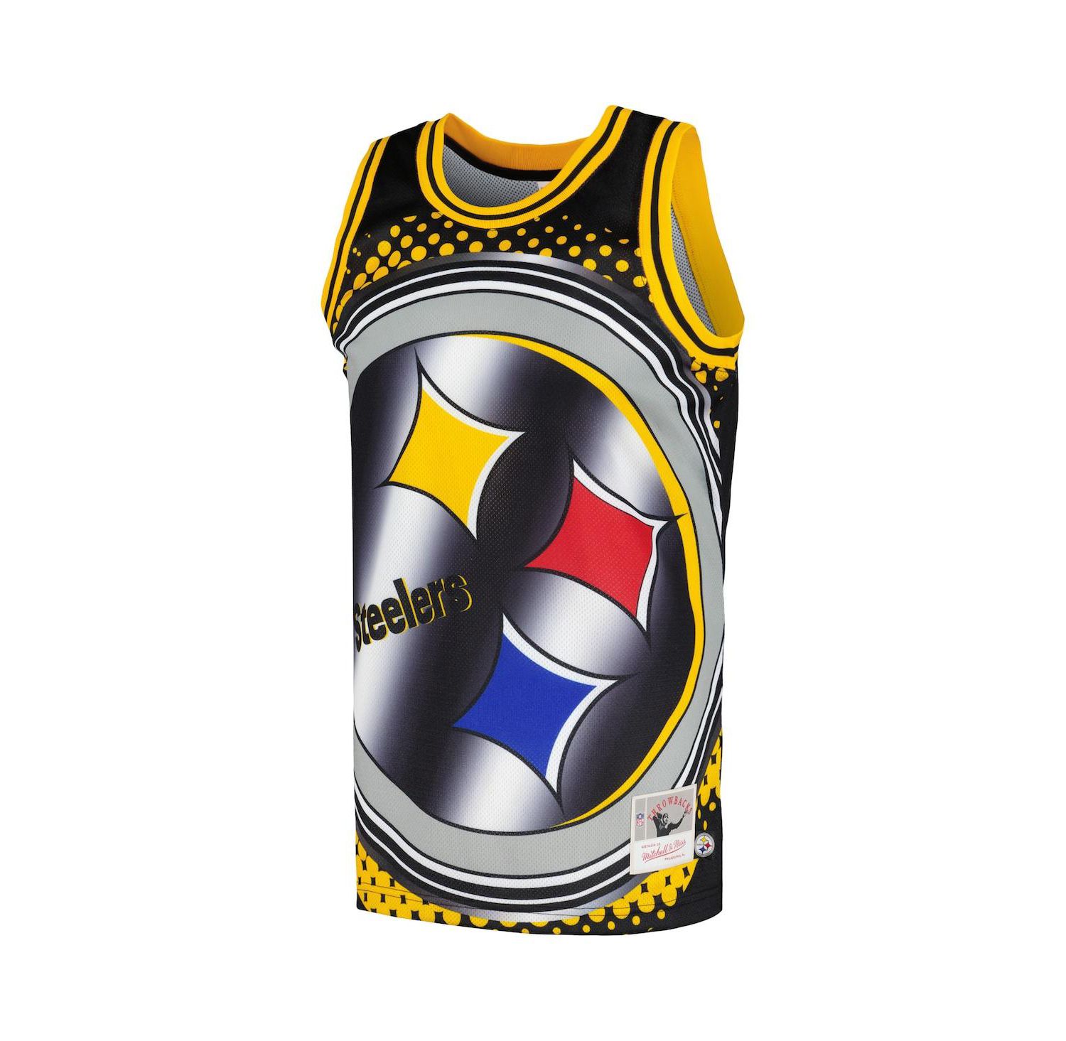 Men's Black Pittsburgh Steelers Big Face 7.0 Fashion Tank Top