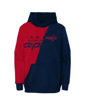 Little Boys and Girls Red, Navy Washington Capitals Unrivaled Pullover Hoodie