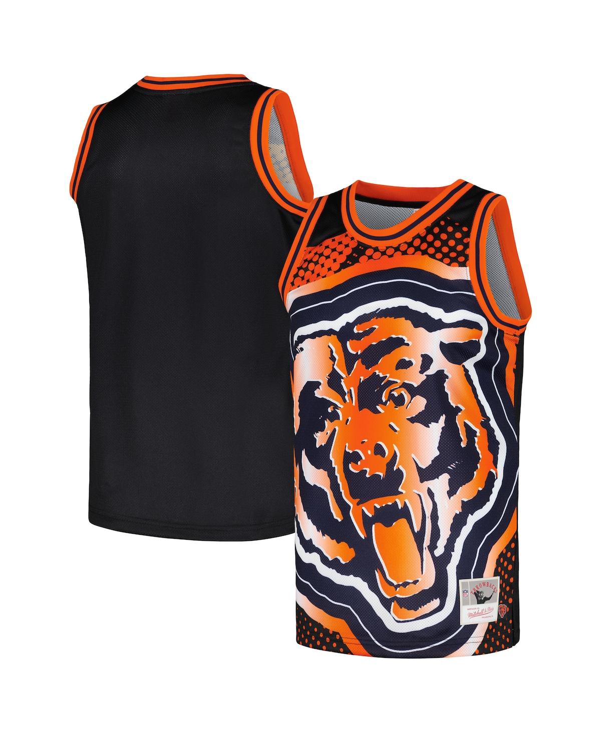 Shop Mitchell & Ness Men's  Black Chicago Bears Big Face 7.0 Fashion Tank Top
