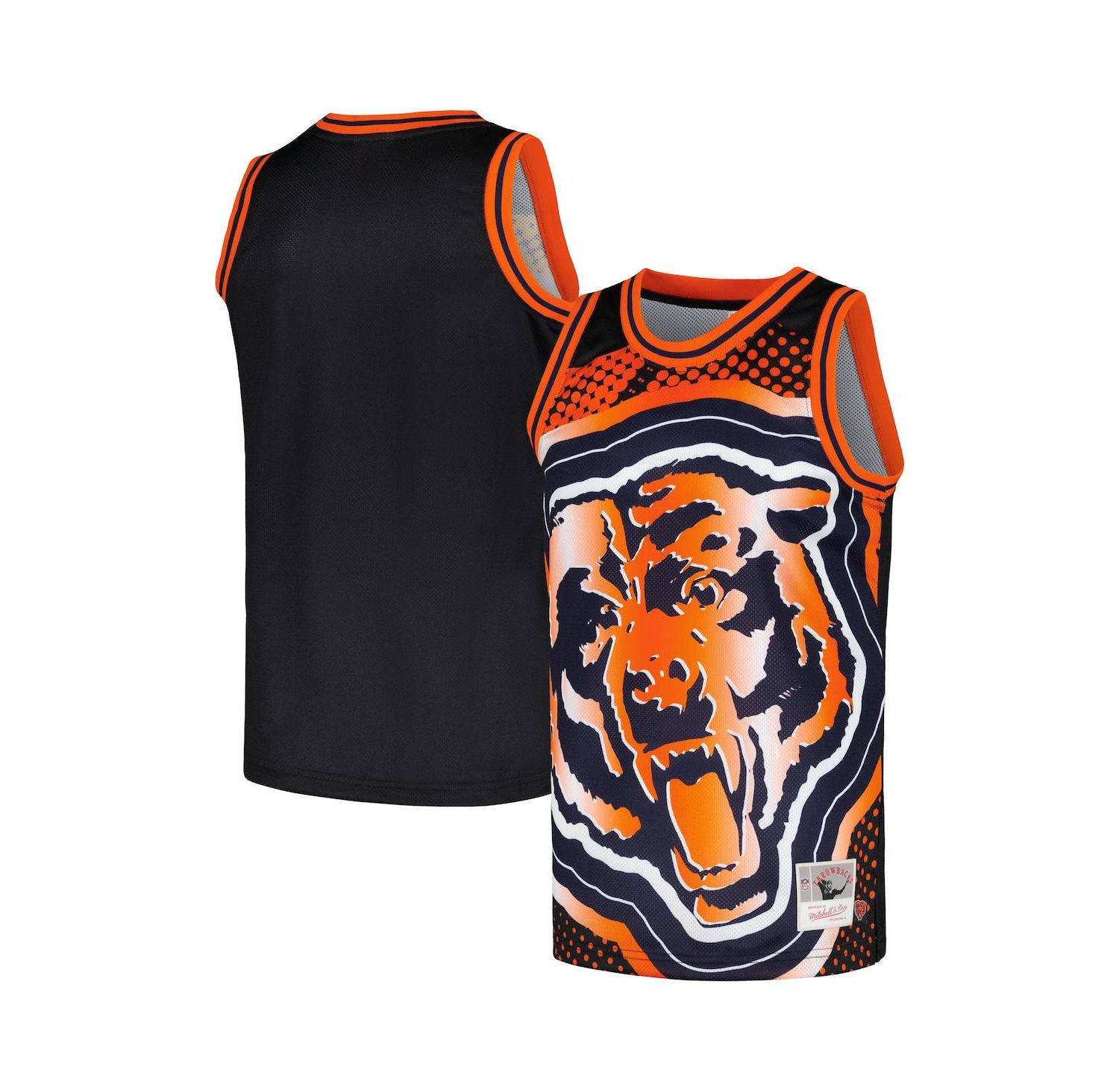 Men's Black Chicago Bears Big Face 7.0 Fashion Tank Top